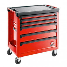 Візок для майстерні Facom з 6 шухлядами червоного кольору [ROLL.6M4A]