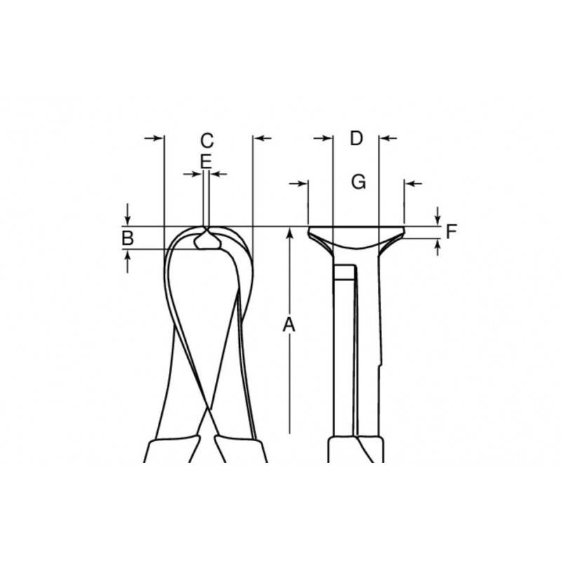Кусачки BAHCO 160 мм [527 GC-160]
