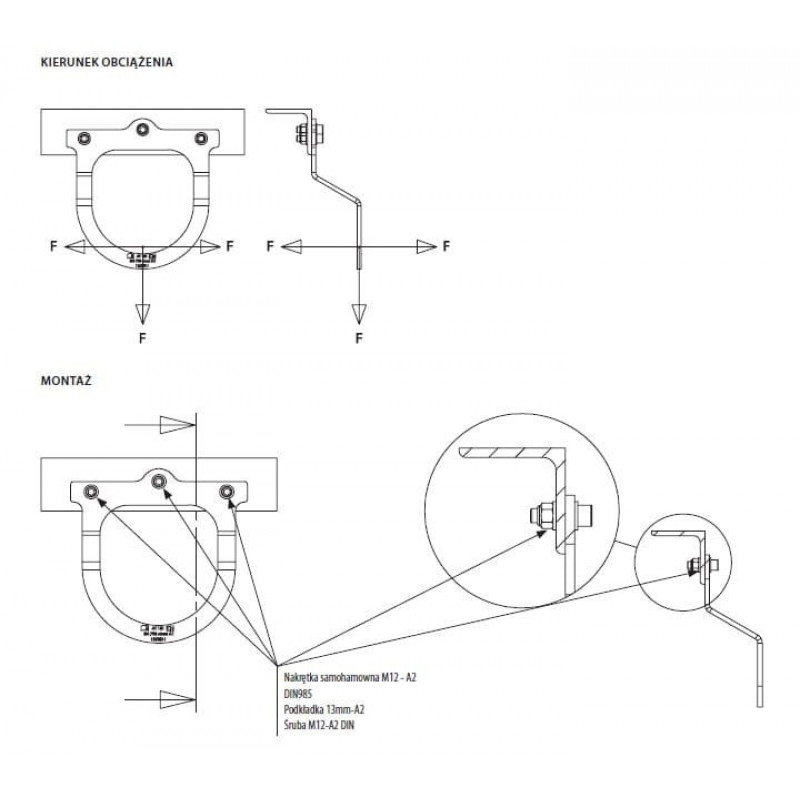Анкерна точка AT151 PROTEKT