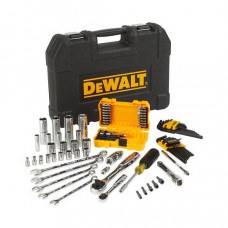 Набор инструментов DeWALT из 89 предметов с головками 1/4 и 1/2 [DWMT73800-1]