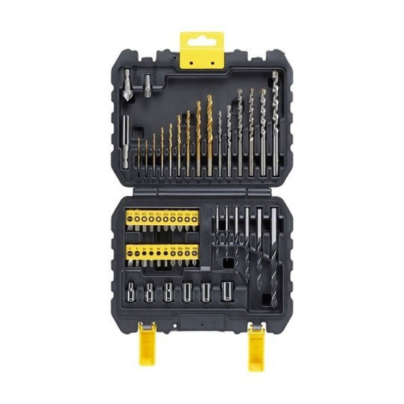 Набір з 50 свердел, біт та головок Stanley [STA88546-XJ]
