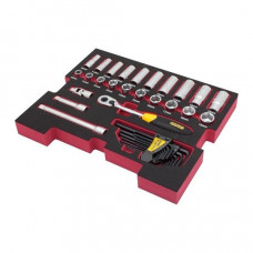 Набор из 38 головок с трещоткой 3/8, вкладыш для коробок PRO-STACK, FATMAX, STANLEY [FMHT0-74296]