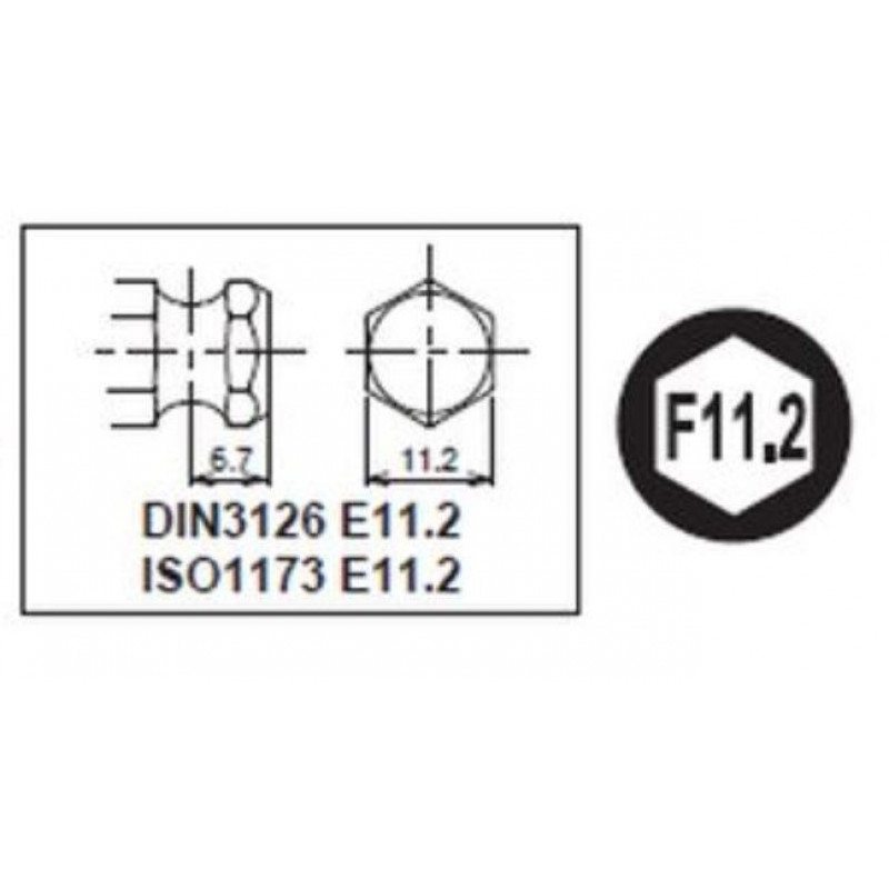 Ударний адаптер із фіксатором, з квадрата 1/2
