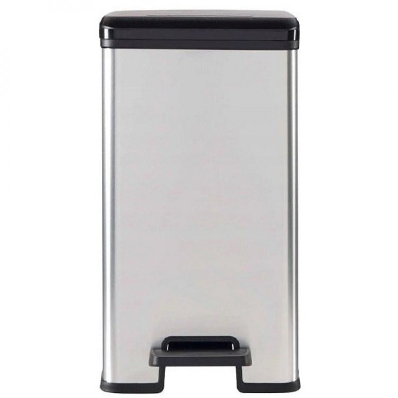 Відро для сміття металеве 40л Slim Bin 02340-582-00 Curver KETER [213298]