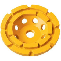 Дворядний алмазний чашечний диск для шліфування бетону та каменю, 125 мм EXTREME DeWalt [DT3796-QZ]