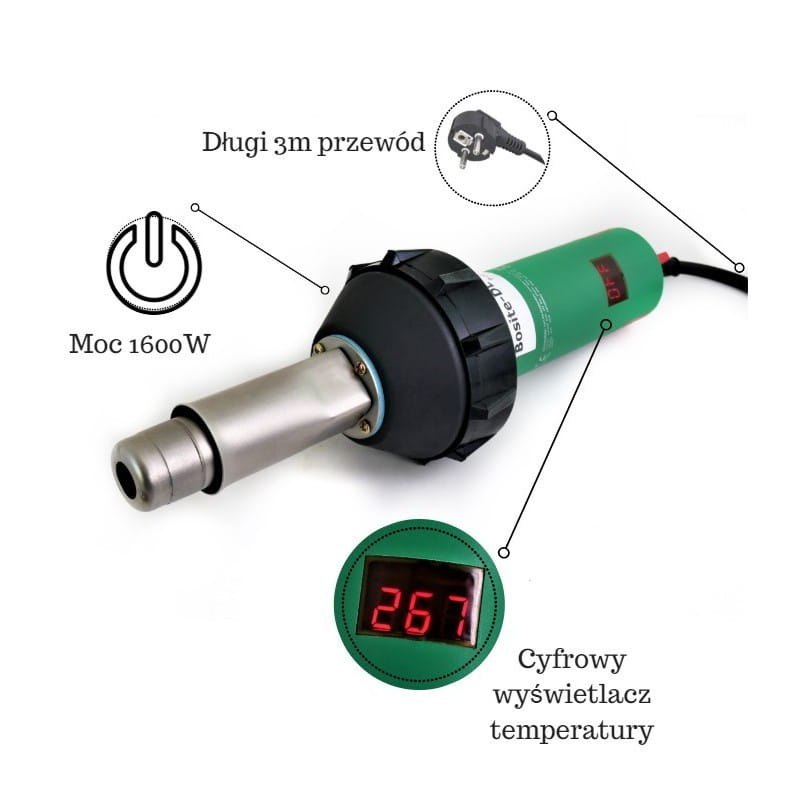 Автомобільний зварювальний апарат - Bosite DL (комплект)