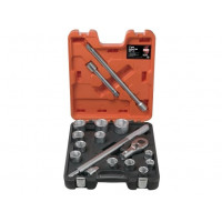 Набор 6-гранных торцевых ключей 3/4'', 22-50 мм, 17 предметов BAHCO [SLX 17]