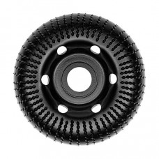 Рашпіль з опуклим радіальним різцем R15 - B, для кутових шліфувальних машин, 120 x 22,2 x 15 мм, TARPOL [T-95]