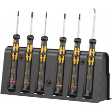 Набір із 6 прецизійних викруток для ремонту смартфонів. Набір 1 Kraftform Micro ESD, Wera [05030182001]