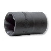 Ударна головка, поворотна, екстрактор для квадратного приводу 3/8, розмір 19 мм, Koken [3127 19]