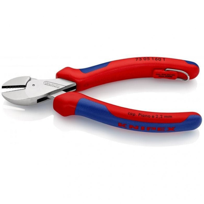 Посилені бокорізи KNIPEX X-Cut [73 05 160 T] із запобіжним гачком