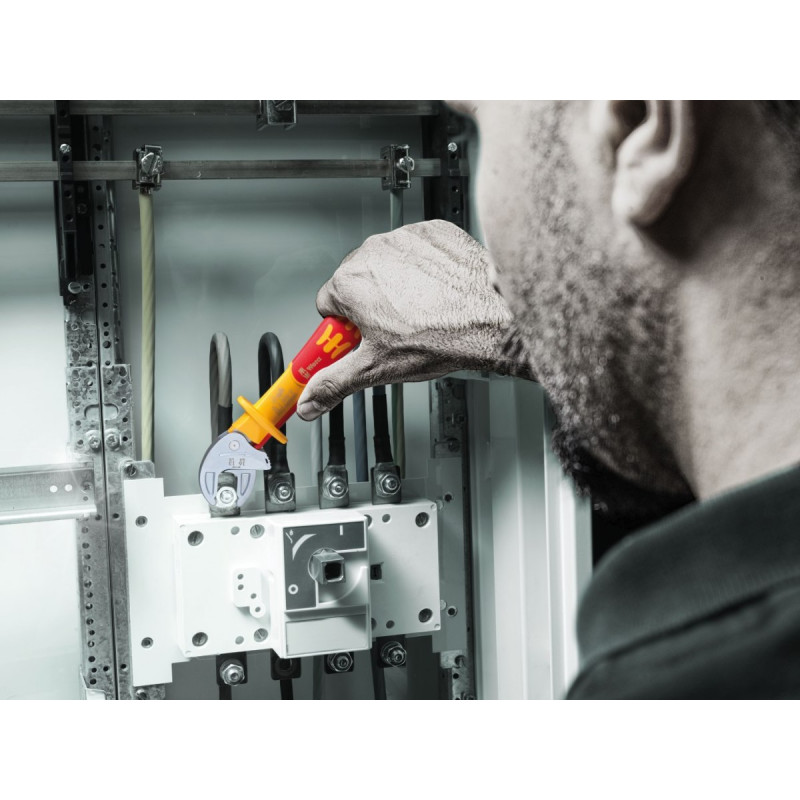 Саморегулируемый изолированный ключ VDE Joker L 16-19 мм, 5/8-3/4, серия 6004 Joker VDE L WERA [05020153001]