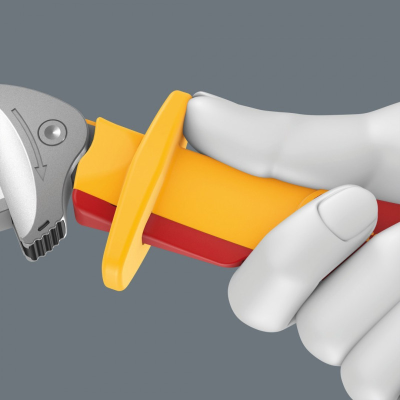 Саморегулируемый изолированный ключ VDE Joker L 16-19 мм, 5/8-3/4, серия 6004 Joker VDE L WERA [05020153001]