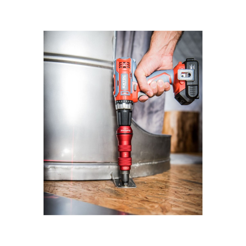 Насадка для викрутки з заклепками-гайками, кейс M3-M8 FORTUM [ARG 4770654]