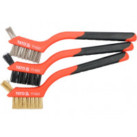 Набір дротяних щіток Yato YT-6351 з 3 шт. для очищення чашок форсунок