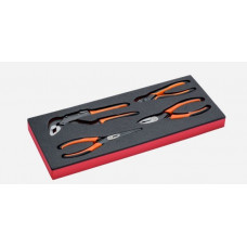 Вставка для инструментальной тележки с оборудованием, 4 инструмента, Bahco [FF1E4001] размер 1/3 ящика