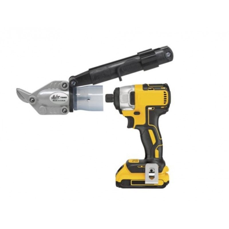 Механические ножницы для листового металла TSMD Malco для резки гофрированного и трапециевидного листового металла