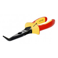Плоскогубцы VDE полукруглые, изогнутые под углом 45º, длина 200 мм, многокомпонентная ручка, Bahco [2427 S-200]