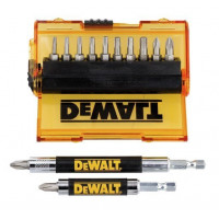 Набор из 14 бит + 2 магнитных адаптера 1/4 Dewalt [DT71570-QZ]