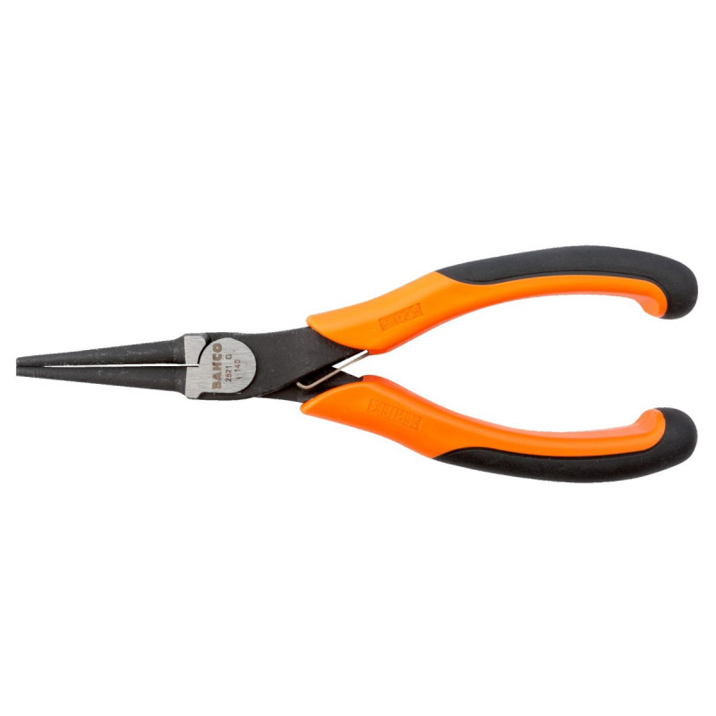 Плоскогубцы с круглыми носовыми краями 140 мм, многокомпонентная ручка, Bahco [2521 G-140]