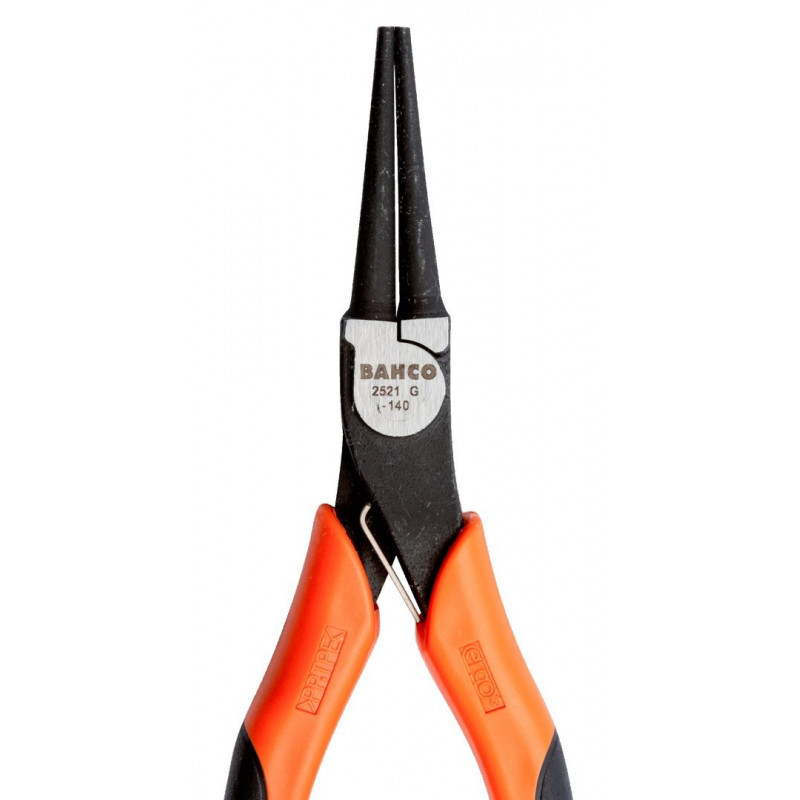 Плоскогубцы с круглыми носовыми краями 140 мм, многокомпонентная ручка, Bahco [2521 G-140]