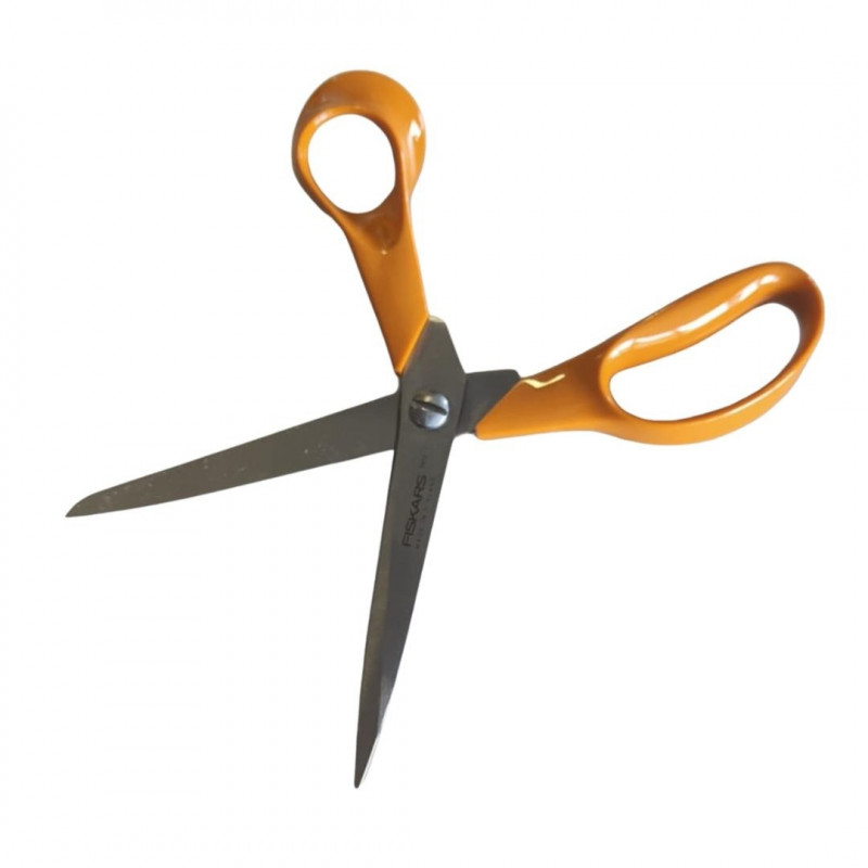 Ножиці для покрівельної мембрани Fiskars 1000815 – 21 см, нержавіюча сталь, ергономічні