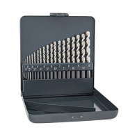 Набор из 19 кобальтовых сверл для металла и нержавеющей стали HSS-Co Forte Alpen KM-19 [0000100619100]