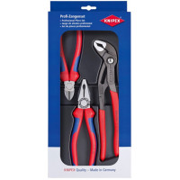 Набор из 3 кусачек, универсальных плоскогубцев и плоскогубцев Cobra, Knipex [00 20 09 V01]