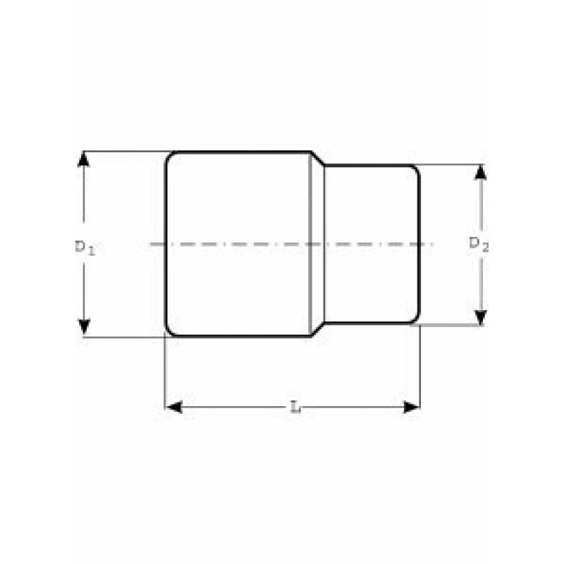 1/2 двошарикова подовжена ручна головка, дюйм 1.3/16'', Bahco [7805DZ-1.3/16]