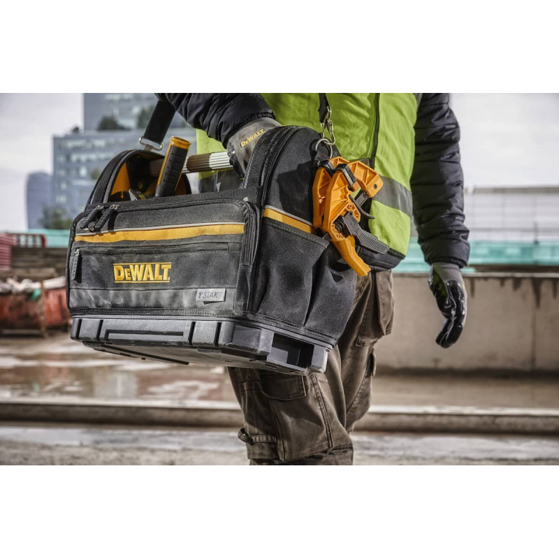 Сумка для інструментів DeWALT TStak з алюмінієвою ручкою та ремінцем [DWST82990-1]