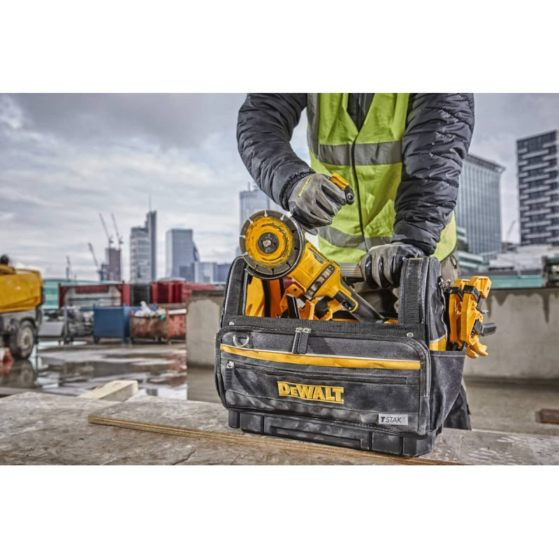 Сумка для інструментів DeWALT TStak з алюмінієвою ручкою та ремінцем [DWST82990-1]