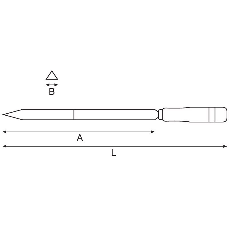 Неискровой скребок, Bahco [NSB708-360]