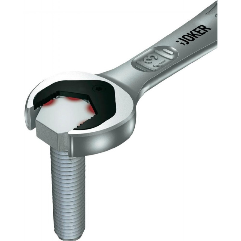 Набор из 11 комбинированных ключей с трещоткой, Joker 6000, Wera [05020013001]