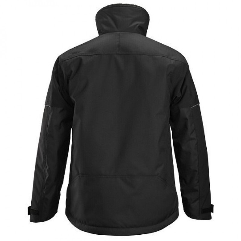 Чоловіча зимова куртка, чорна, розмір M, 1148-0404 AllroundWork Snickers [11480404005]