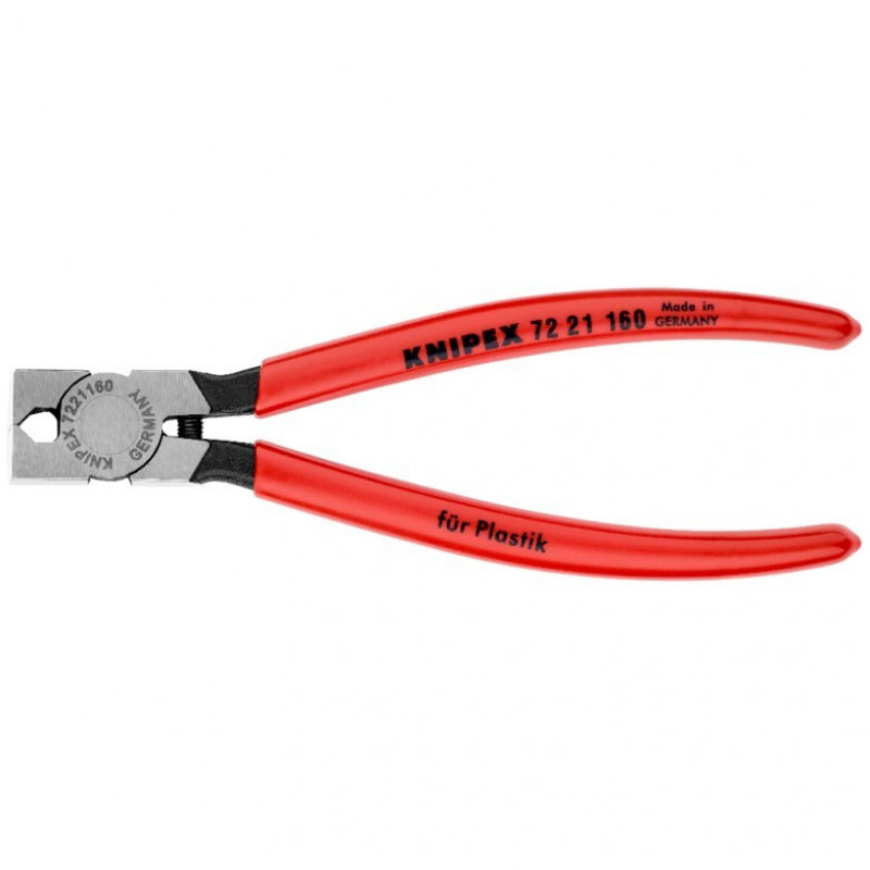 Плоскогубці Knipex для пластикових бокорізів [72 21 160]