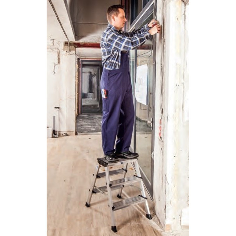 Двухсторонние складные монтажные ступеньки 2x3 TREPPO MONTO KRAUSE [126030]