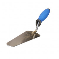 Узкая кровельная кельма TITAN "Кошачий язык" 160 мм - Нержавеющая сталь для термосварочной кровельной бумаги