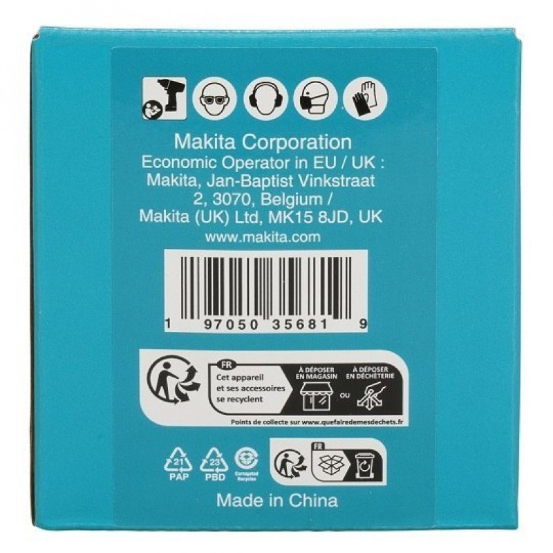 Головка ударна шестигранна 1 розмір 50мм Makita [E-24636]