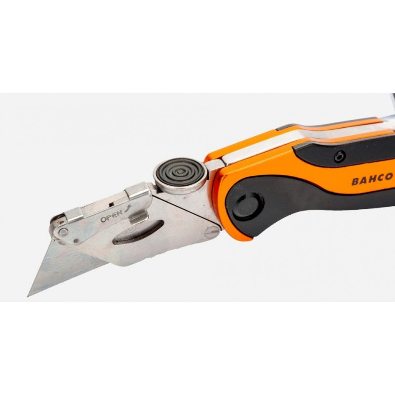 Туристический и спортивный нож со складным лезвием, BAHCO [KBSU-01] трапециевидное лезвие