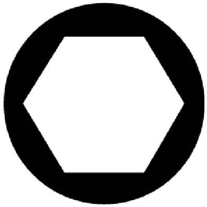 Набір з 6 Т-подібних головок-гайковертів, M5-M13, Bahco [903T-3]