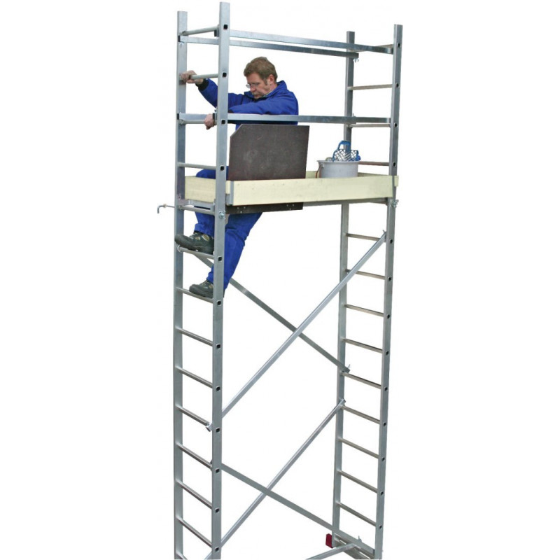 Алюминиевые монтажные леса, серия CORDA KRAUSE [916129] рабочая высота 5 м