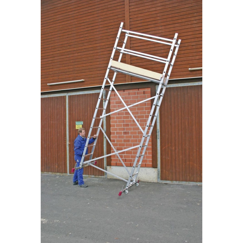 Алюминиевые монтажные леса, серия CORDA KRAUSE [916129] рабочая высота 5 м