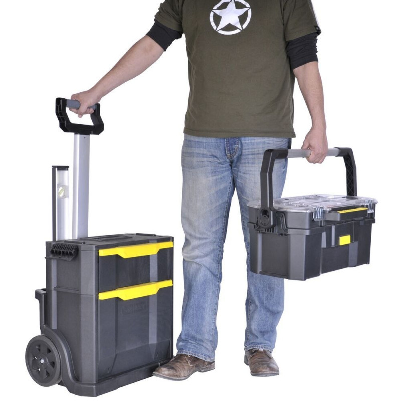 Модульная мастерская Stanley 2-в-1 на колесах с органайзером [STST1-79231]