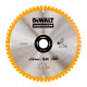 Дискова пилка для різання деревини 254/30 мм, товщина різу 2,4 мм, 60 зубців, БУДІВЕЛЬНА DeWALT [DT1182-QZ]