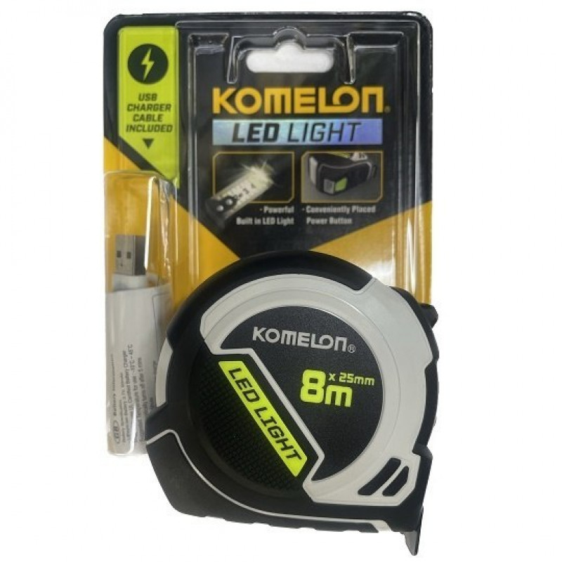 8-метрова стрічка Komelon [PLD85], світлодіодне підсвічування, USB-кабель