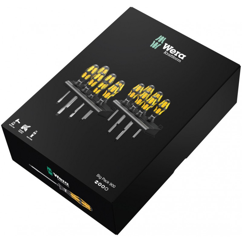 Набор из 13 отверток Kraftform Plus BIG PACK 900, Wera [05133285001]