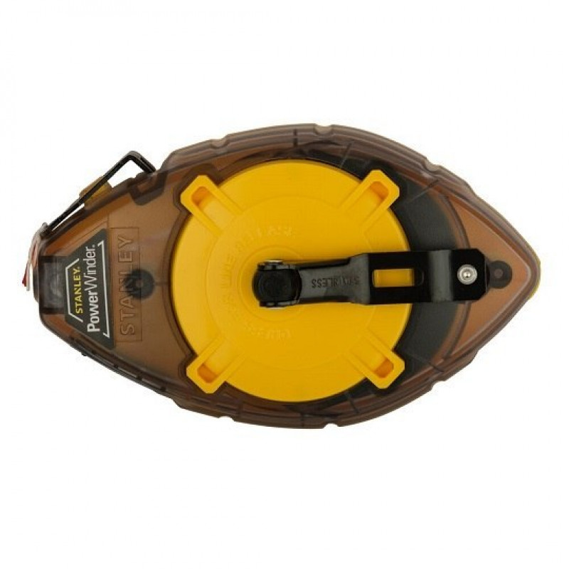 Крейдяна лінія 30 м з крейдою та рівнем, Stanley [0-47-465]