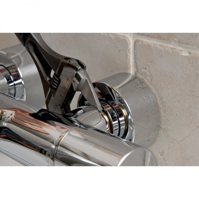 Розвідний ключ Bahco Ergo 218 мм з широким отвором та тонкими губками 38 мм [9031-T]