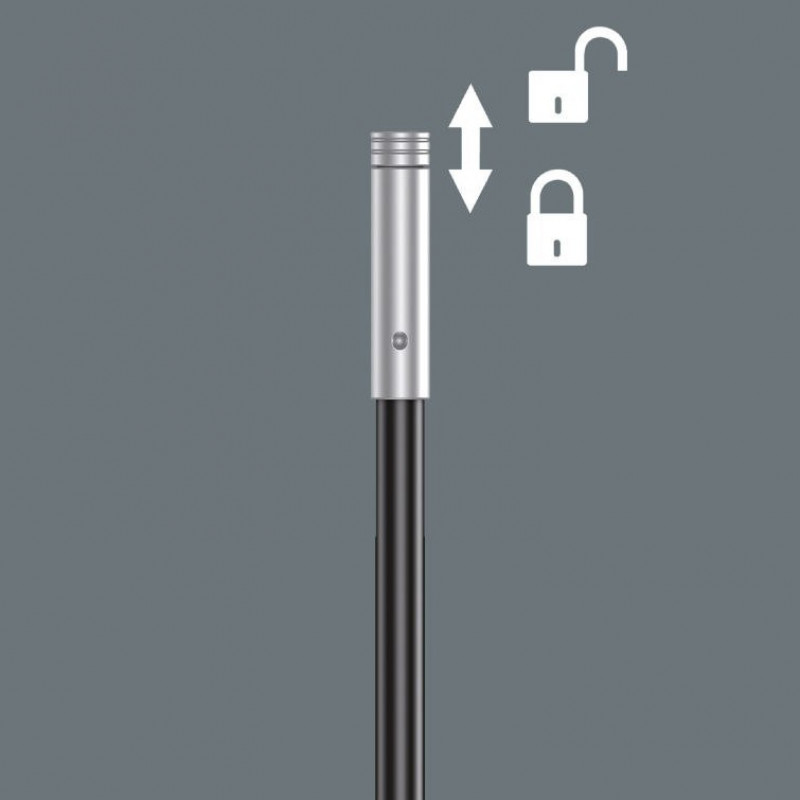 Набір викруток Kraftform Kompakt F 1 для монтажу вікон з тріскачкою Zyklop Mini 1, 2go Wera [05134013001]