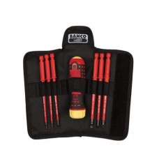 Изолированная отвертка Bahco VDE со сменными лезвиями, 7 предметов [808061]